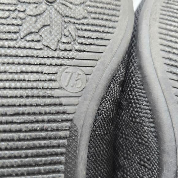 French Connection Womens Pointed Toe Slip-on Knit Ballet Flats Black Size 7.5 - Picture 7 of 7